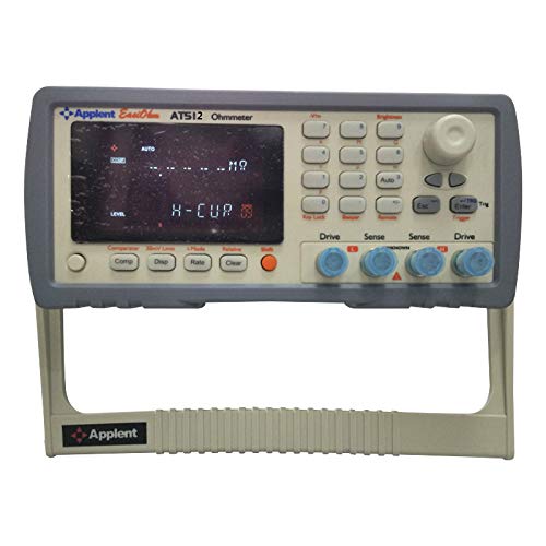 AT512 DC Resistance Meter with 0.1micro ohm-110M ohm Resistance Measurement Range and 0.01% Accuracy