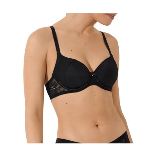 Lisca Damen Evelyn Softschalen-BH 20228, Schwarz, 80C
