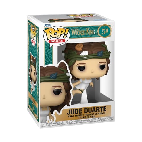 Funko POP! Books: The Folk of the Air Series - The Wicked King - Jude Duarte - Figura in vinile da collezione - Idea regalo - Prodotto ufficiale - Giocattoli per bambini e adulti