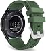 kitway Compatible Gear S3 Bands/Samsung Galaxy Watch 46mm, 22mm Soft Silicone Replacement Sport Band Strap Wristband Bracelet for Samsung Gear S3 Frontier/S3 Classic Smart Watch