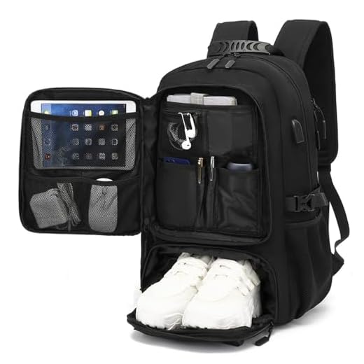Aikelai Sac à Dos Homme Travail, Sac a Dos Voyage, 50L/60L/80L 40L Grand Volume, Sac Ordinateur, (80L)