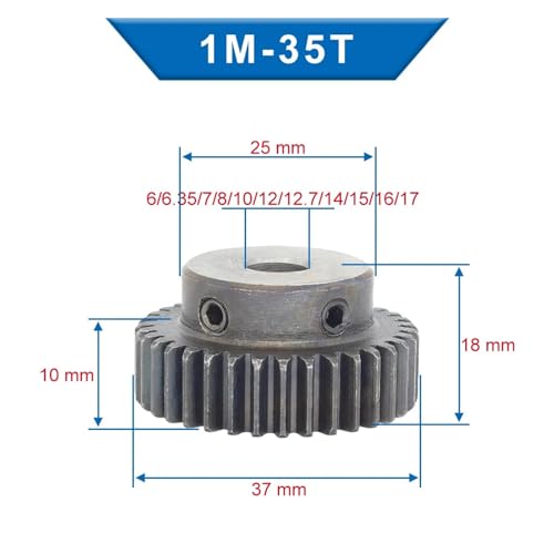 Engrenage en acier 1M35T usiné pour transmission - 2