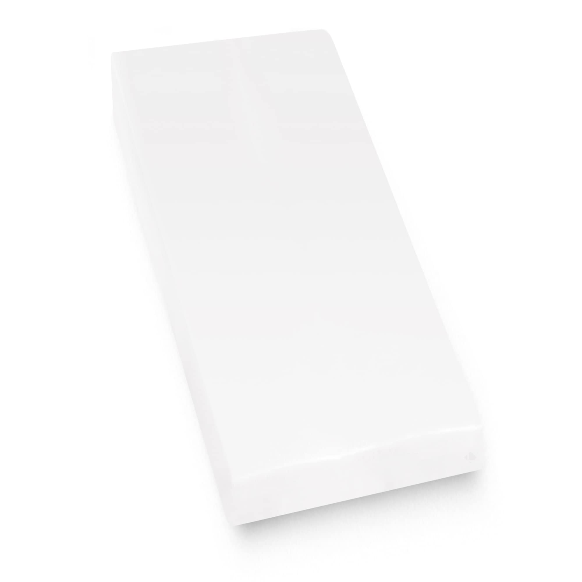 Linnea Protège Matelas imperméable 70x190 cm Bonnet 40cm Arnon Molleton 100% Coton contrecollé polyuréthane
