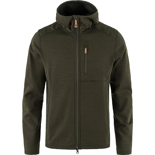Fjällräven Ovik Fleece Zip Sweater 87317 662 deep Forest L