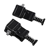 CALLARON Ersatzverschluss für Teleskopgriff Koffergriff aus Robustem Metall Mittelgroß mit...