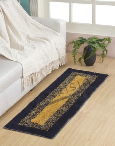 Image of Cotton Kitchen Doormat| Floor Mat | Door Mat| Anti-Slip, Soft,Washable, Printed, Designer, for Floor, Kitchen, Room Offices (120L X 40W & 60L X 40W Centimetre), Rectangular (Design-5)