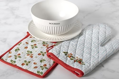 Manique cuisine Primitives by Kathy textile premium peint main - 4