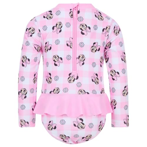 Disney One Piece Bathing Suit UPF 50+ Newborn to Little Kid Sizes (6-9 Months - 7-8)2