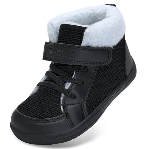 WateLves Kinder Winter Barfußschuhe Junge Mädchen Wanderschuhe...