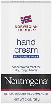 Neutrogena Norwegian Formula Moisturizing Hand Cream Formulated with Glycerin for Dry, Rough Hands, Fragrance-Free Intensive Hand Lotion, 2 oz