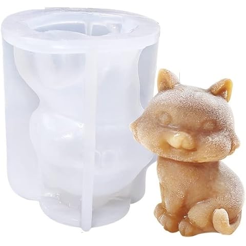 Ice Cube Trays, Teddy Dog Cat Ice Cube Mold DIY Reusable Silicone Flexible Ice Make Cover