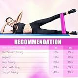DEEKIN 20 Pcs Resistance Bands Resistance Loop Exercise Bands Exercise Equipment Elastic Drap Ring for Women and Men Home Fitness, Gym, Yoga(Rose Pink) - Image 2