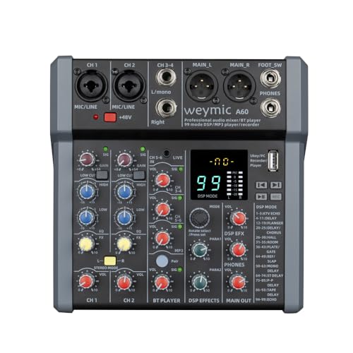 Table de mixage série A dotée de 99 effets DSP pour sublimer votre voix au karaoké