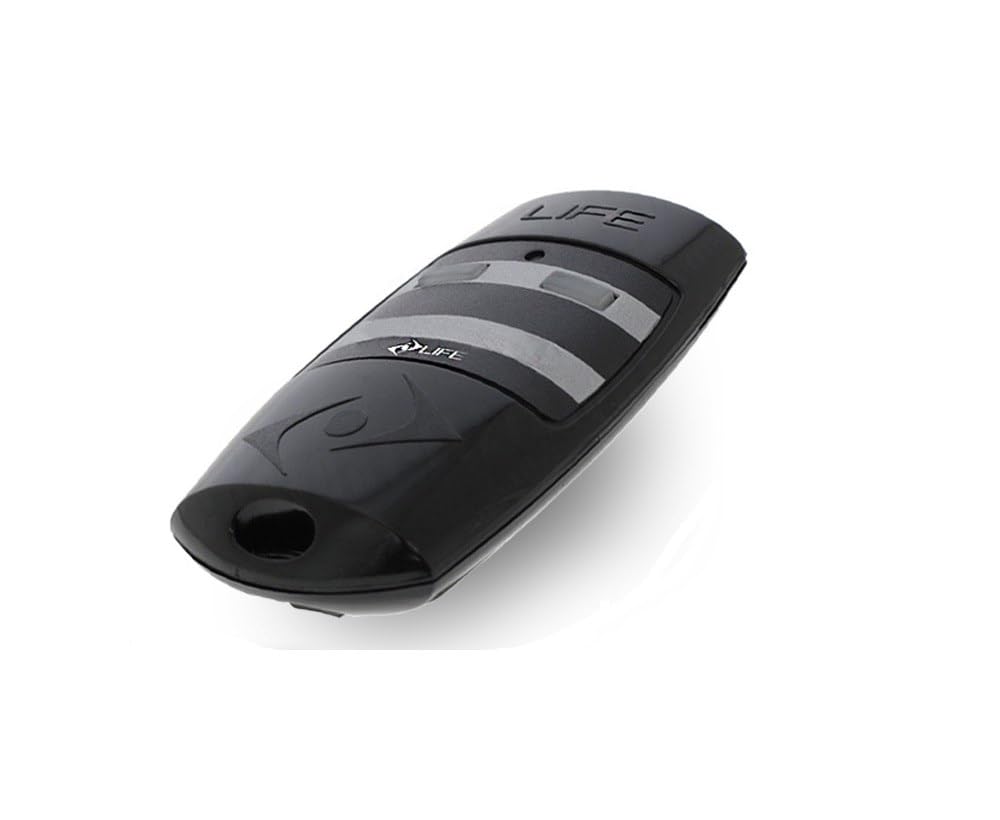 Life FIDO2 - Trasmettitore manuale a 2 canali 433,92 MHz Rolling Code telecomando