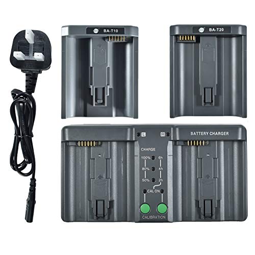Cargador de batería triple DSTE para cámaras DSLR Nikon y Canon