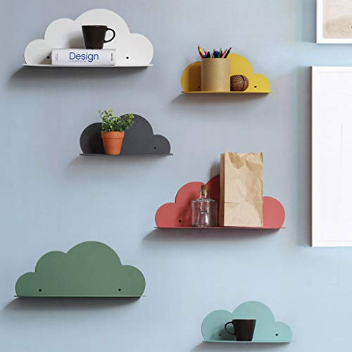 Cloison de rangement fer forgé nuage pour optimiser le salon