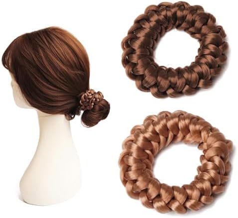 Amazon.com : Wig Hair Ties Wig Braided Hair Elastic Rope Ponytail ...