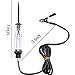 TuNan 2 Pcs Car Circuit Tester, 6V-12V-24V DC, Automotive Voltage Test Electrical Volt Continuity Tester Auto with Indicator Light/Long Probe for Truck SUV RV/Wire/Fuse/Socket - Black