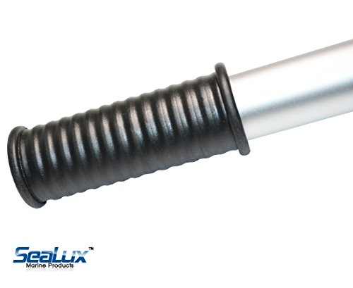 SeaLux Deluxe Telescopic Aluminum Boat Hook Adjustable from 3-1/2' to 8-1/2'