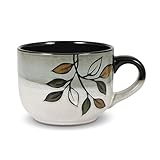 Pfaltzgraff Rustic Leaves Jumbo Soup Mug, 26-Ounce