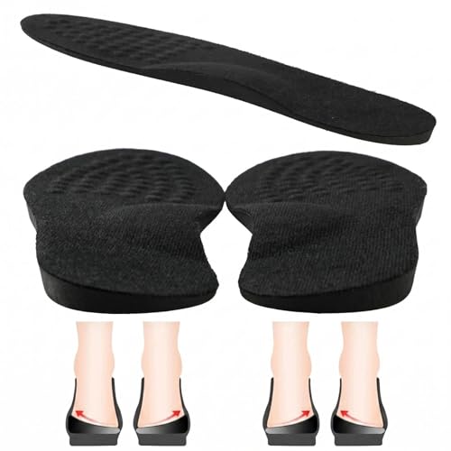 Image of XINIFOOT Supination Correction Insoles for Men & Women, Posture Correcting Orthotic Insoles for Rectify Flat Feet, O Type Legs, Bow Legs, Heel Pain (Color: Supination Insoles)