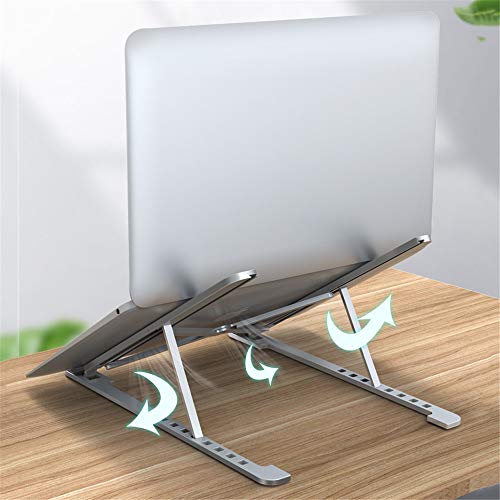 Support pour Ordinateur Portable Contre la Douleur Cervicale Plateau Réglable - 5