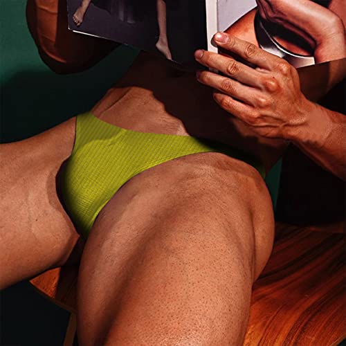 Evankin Mens Sexy Soft Underwear Male Bulge Pouch Thong Briefs Stretch Cotton G-Strings Athletic Supporter4