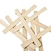 Woodman Crafts Paint Sticks - 12" Inch Premium Grade Wood Stirrers MADE IN USA - Use For Wood Crafts - Paddle To Mix Epoxy Or Paint - Garden - Library (Pack of 25)