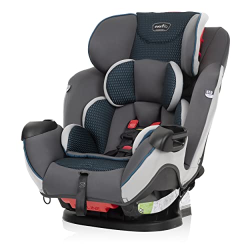 Evenflo Symphony All-In-One Convertible Car Seat With Freeflow (Sawyer Green) #TOP2