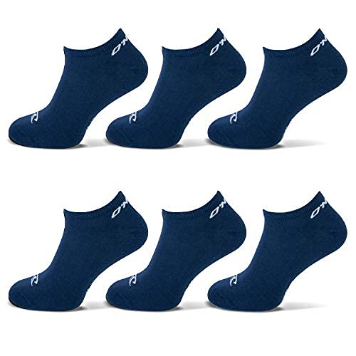 O'Neill Skarpety do sneakersów, uniseks, zestaw 3 sztuk, skarpety sportowe, skarpety rekreacyjne, skarpety do sneakersów dla kobiet i mężczyzn, morski, 43-46 EU