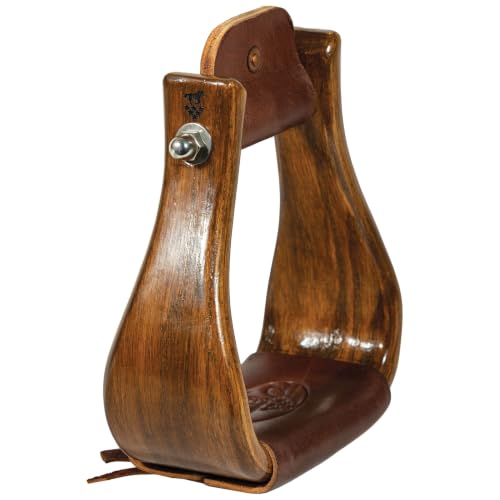 Professional's Choice Wood Horse Riding Stirrups