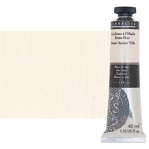 New 40ml Artist Oil Zinc White Series 1