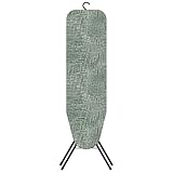 Rörets Planche à Repasser Vapeur Pulse Black   Rembourrage Extra   sous Couche et Housse Extra épaisses   Design ingénieux breveté   Surface de Repassage 32 x 108 cm