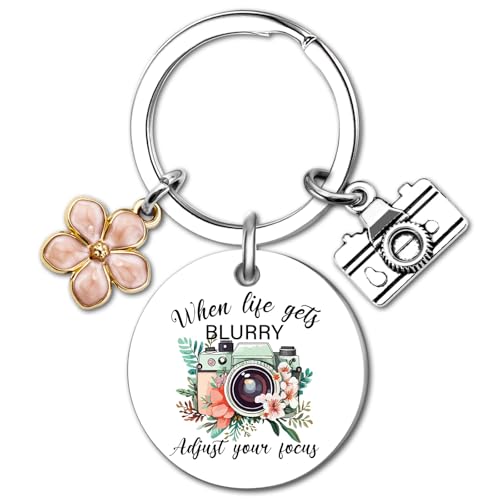 OWIGIU Photographer Keychain Camera Gifts for Photographers Photographer Gifts for