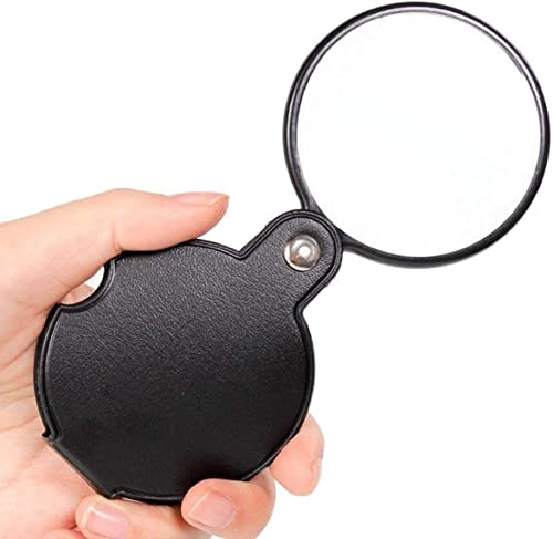 Loupe 10x de poche avec lentille de précision pour artisanat et soudure