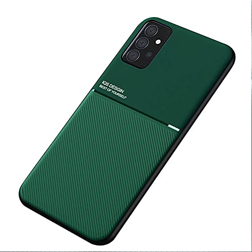 Kepuch Mowen Case Cover Bumper Built-in Metal Plate for Samsung Galaxy A52 5G - Green