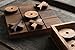 Wooden Tic Tac Toe (XOXO) Game – Handmade 2-Player Strategy Board Game – Travel Size, Rustic Tabletop Decor – Sustainable Wood Gift for Adults, Kids, Couples, Family