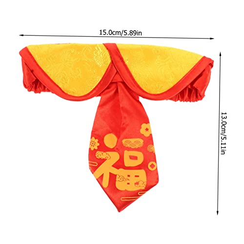 generic 2Pcs Terno Térmico Gato Gatos Engraçado Bandana Menina Decoração Bowknot Festa Aliciamento M