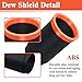 Alsoyixia 2Pcs Dew Shield for Seestar S50, Telescope Len Accessory, Removable, Protect Observation Sessions