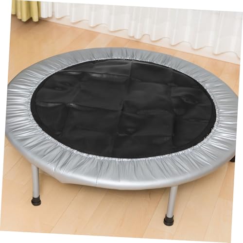 Tapis de saut trampoline rond avec crochets pour un rebond stable et fluide - 5