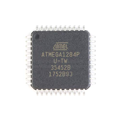 ATMEGA1284P-AU TQFP-44 8 bits Microcontroller 128 k Flash IC chip semiconductor,Original Packaging Case, Origin IC (Pack of 25 pcs)