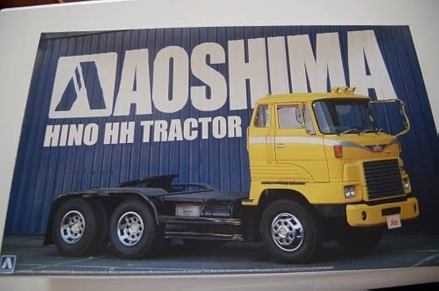 日野 HH トラクターヘッド 1/32 ヘビーフレイトシリーズ No.17 青島文化教材社 アオシマ 1/32 ヘビーフレイト No.17 日野 HH