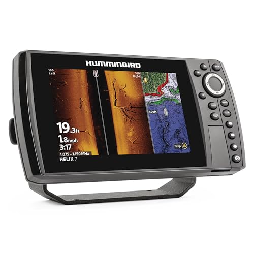 Image of Humminbird Helix 7 G4N GPS Fish Finder with Transducer & MEGA Side Imaging