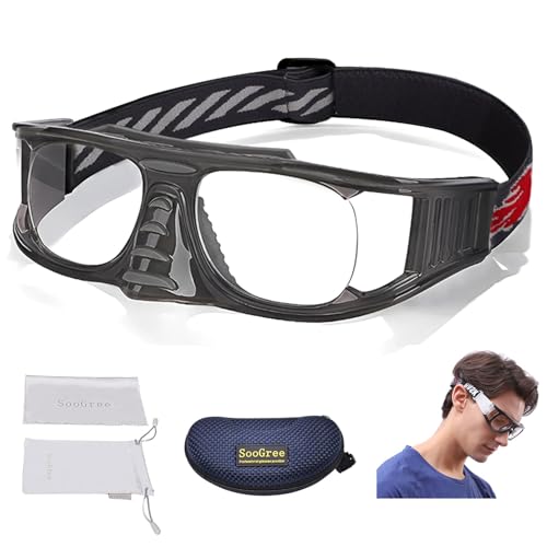 SooGree Sport Goggles Racquetball Goggles Basketball Soccer Football Protective Eyewear Safety Glasses Lens Replaceable