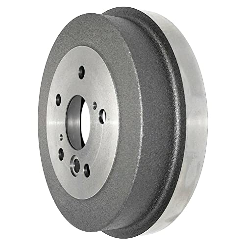 Image of Detroit Axle - 2pc Rear Brake Drums for 02-06 Toyota Camry 02-03 Solara