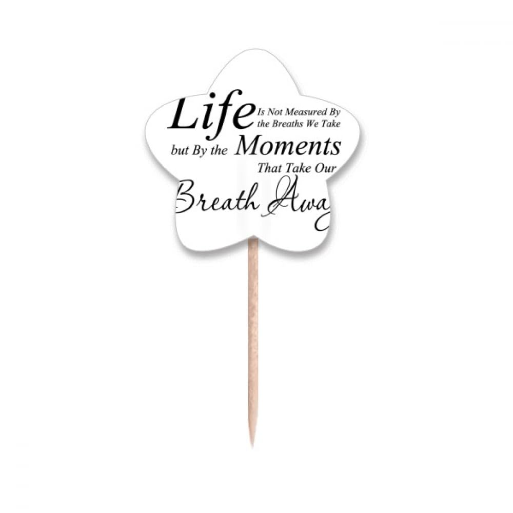 Cure-dents Drapeaux Étoiles et étiquette cupcake picks pour décoration de buffet