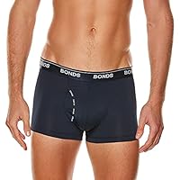 Bonds Men's Underwear Microfibre Guyfront Trunk, Nu Navy, XX-Large