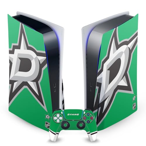 Autocollant PS5 Dallas Stars transformez votre salon en arène de hockey NHL Head Case Designs