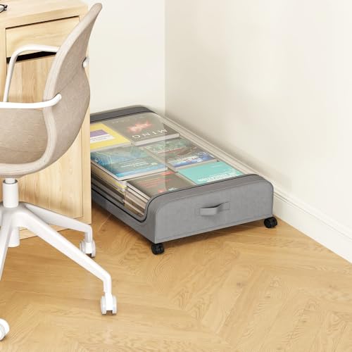 Boîte de rangement sous table mobile Arc pour libérer de l'espace au sol - 4