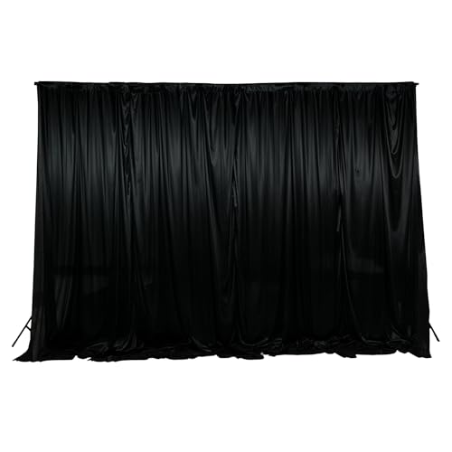 Toile de fond polyester doré tissu anti-plis studio photo anniversaire 3x3m